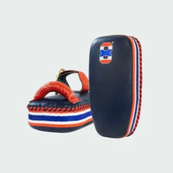 8 Muay Thai Single Strap Thai Pads | Thai Flag