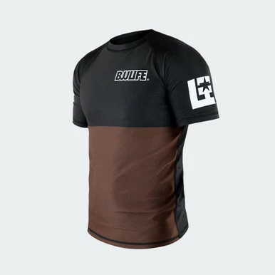 CompLite Ranked Rash Guard | Brown Belt - Image 4