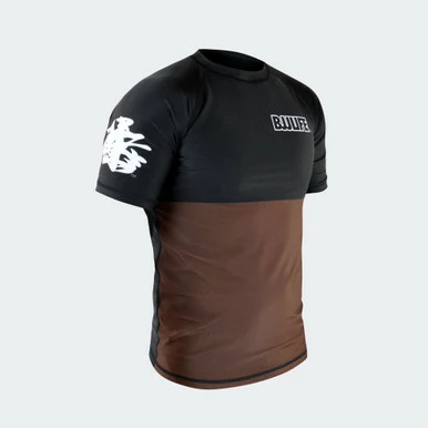 CompLite Ranked Rash Guard | Brown Belt - Image 3