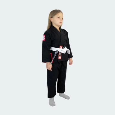BJJ Life CompKid BJJ GI | Black - Image 2