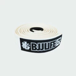 BJJLife Pearl Weave BJJ Belt | White