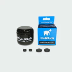 CauliBuds Cauliflower Ear Prevention Kit | Black