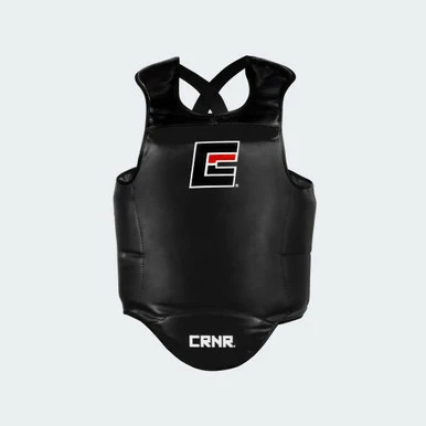 Competition Muay Thai Body Protector | Black