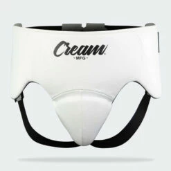 Cream Groin Protection | White