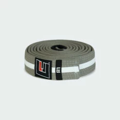 Kids BJJ Belt | Grey/White