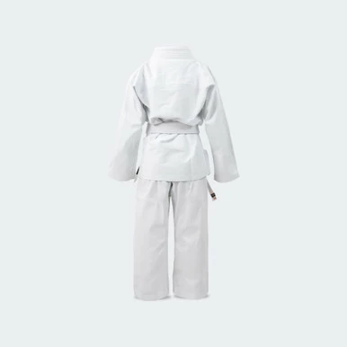Recruit Kids BJJ GI + Free White Belt | White - Image 3