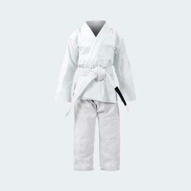 Recruit Kids BJJ GI + Free White Belt | White - Image 2