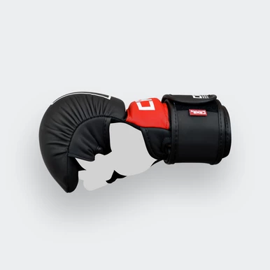 Kids MMA Spar Gloves | Black - Image 4