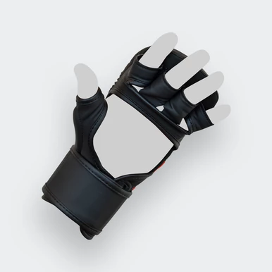 Kids MMA Spar Gloves | Black - Image 2