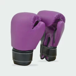 Recruit No Logo Boxing Gloves | Purple