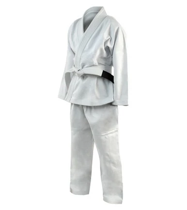 Recruit Kids BJJ GI + Free White Belt | White - Image 4