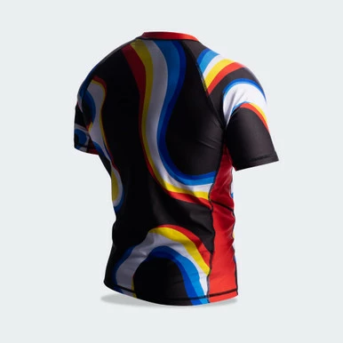 Short Sleeve Rash Guard | Bokeh - Image 9