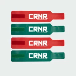 Wrestling Ankle Scoring Bands | Red & Green