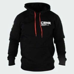 Tech Equip Heavyweight Hooded Sweatshirt | Black