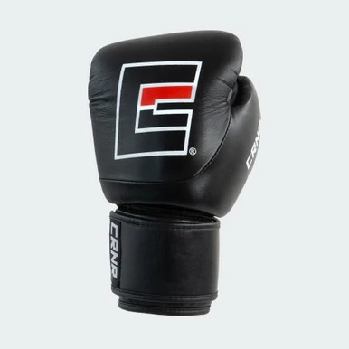 Competition Velcro Boxing Gloves | Black - Image 3