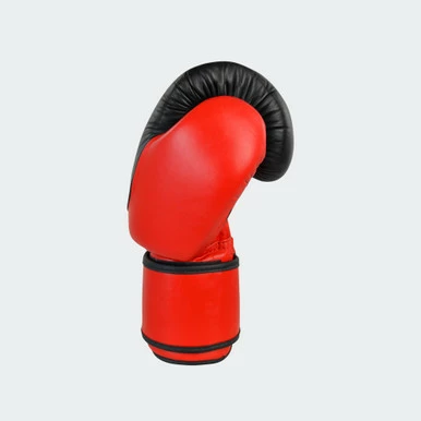Competition Velcro Boxing Gloves | Red - Image 2