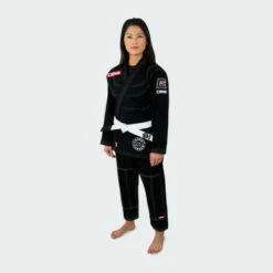V6 Womens BJJ GI + Free White Belt | Black