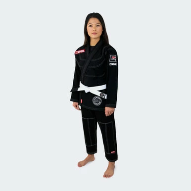 V6 Womens BJJ GI + Free White Belt | Black
