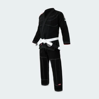 V6 BJJ GI + Free White Belt | Black - Image 2