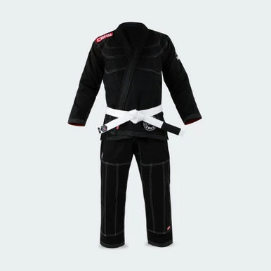 V6 BJJ GI + Free White Belt | Black - Image 3