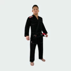 V6 BJJ GI + Free White Belt | Black