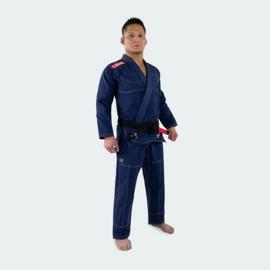 V6 BJJ GI + Free White Belt | Navy Blue